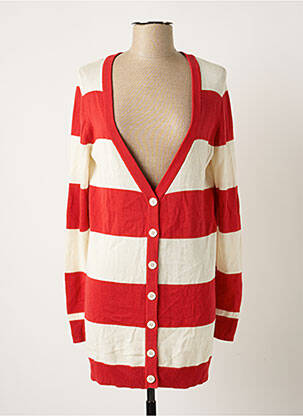 Gilet manches longues rouge FLAIR femme