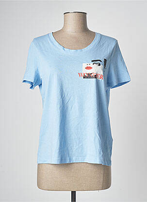 T-shirt bleu VERO MODA pour femme
