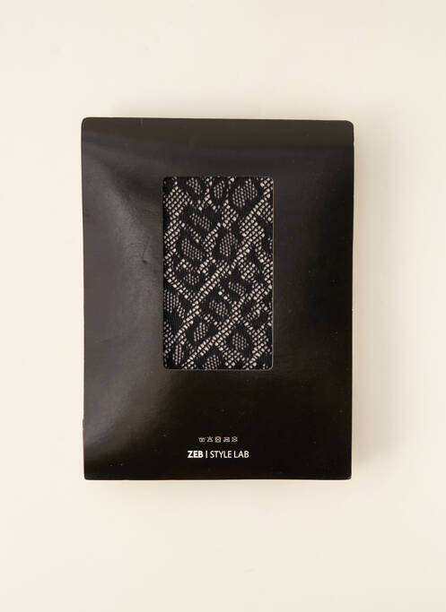 Collants noir ZEB STYLE LAB  pour femme