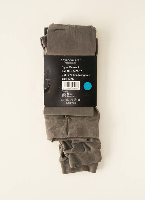 Collants gris SOYACONCEPT pour femme