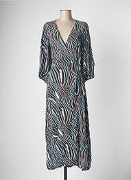 Robe longue marron ASTRID BLACK LABEL femme