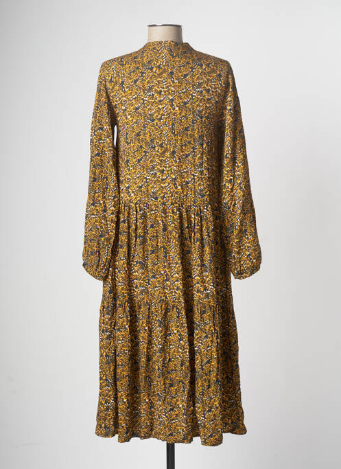 Robe mi-longue jaune LE FABULEUX MARCEL DE BRUXELLES pour femme