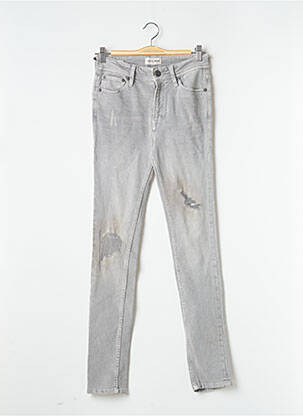 Jeans coupe slim gris JACK & JONES homme
