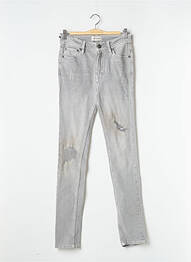 Jeans coupe slim gris JACK & JONES homme