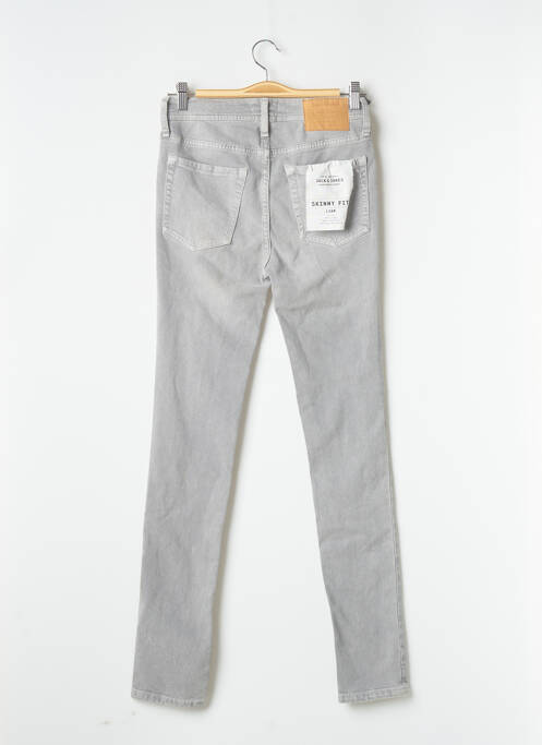 Jeans coupe slim gris JACK & JONES pour homme
