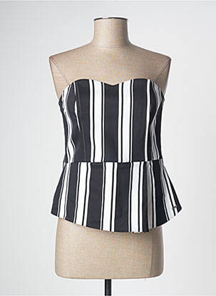 Top noir MORGAN femme