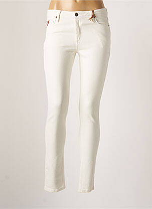 Jeans coupe slim blanc LE FABULEUX MARCEL DE BRUXELLES pour femme