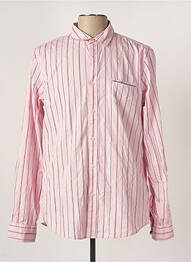 Chemise manches longues rose SCOTCH & SODA homme