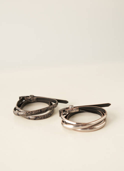 Ceinture argent MANGO pour femme