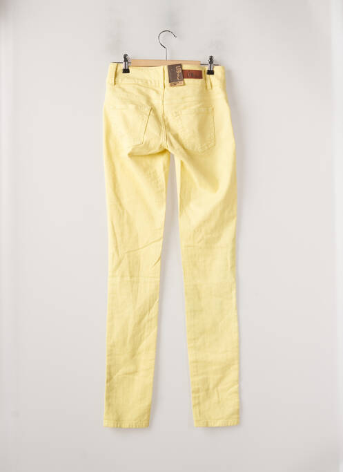 Jeans coupe slim jaune LTB pour femme