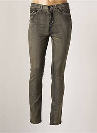 Jeans coupe slim vert GARCIA femme