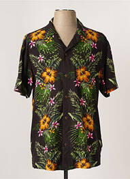 Chemise manches courtes noir SCOTCH & SODA homme