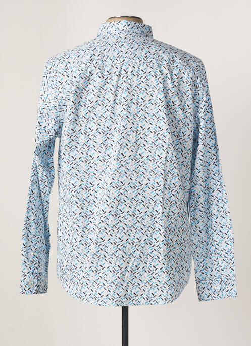 Chemise manches longues bleu TOM TAILOR pour homme