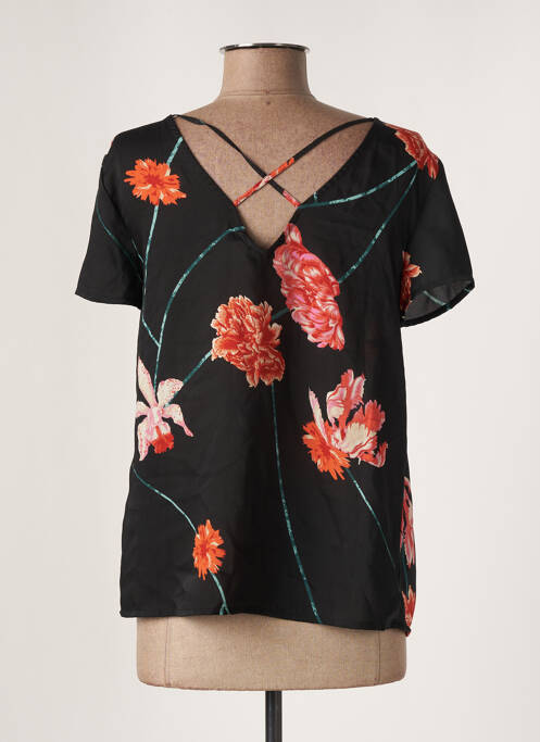 T-shirt noir VERO MODA pour femme