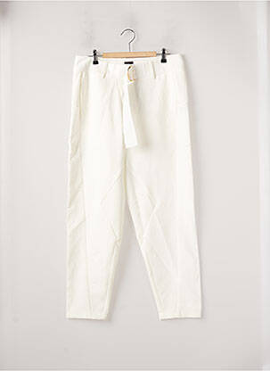 Pantalon large beige NÜ femme