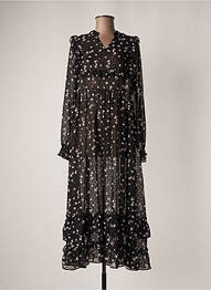 Robe mi-longue noir VERO MODA femme