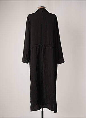 Robe mi-longue noir AMELIE & AMELIE femme