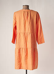 Robe mi-longue orange STREET ONE pour femme seconde vue