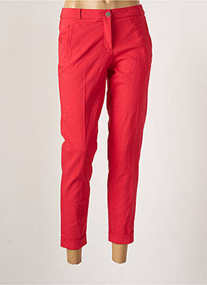 Pantalon chino rouge GARCIA pour femme