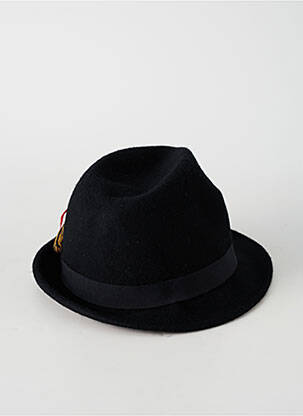 Chapeau noir ASTRID BLACK LABEL femme