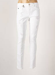 Jeans coupe slim blanc ONLY femme