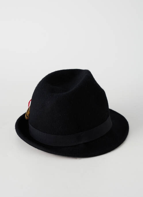 Chapeau noir ASTRID BLACK LABEL pour femme