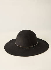 Chapeau noir ONLY pour femme seconde vue