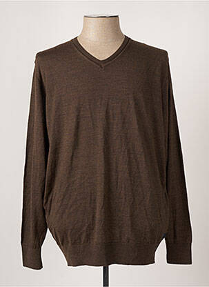 Pull marron STATE OF ART pour homme