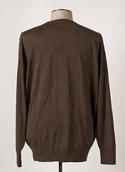 Pull marron STATE OF ART pour homme seconde vue