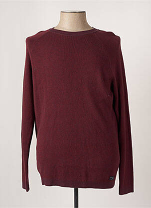 Pull rouge SELECTED pour homme