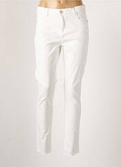 Pantalon slim blanc OPUS pour femme seconde vue