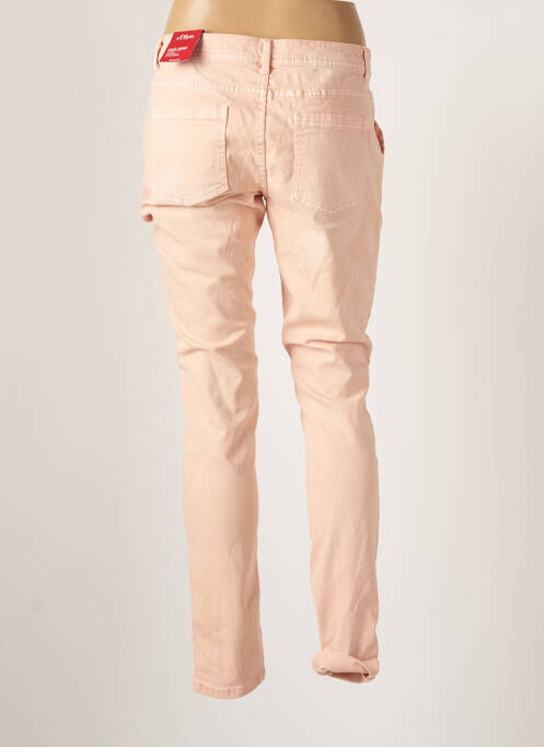 Pantalon slim orange S.OLIVER pour femme