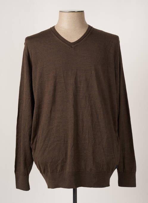 Pull marron STATE OF ART pour homme