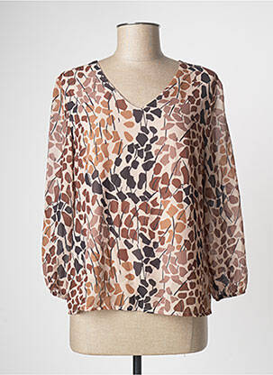 Blouse beige BELLITA femme