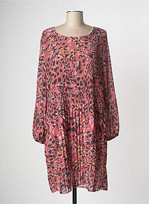 Robe mi-longue rose BELLITA femme