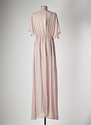 Robe longue rose MANGO femme