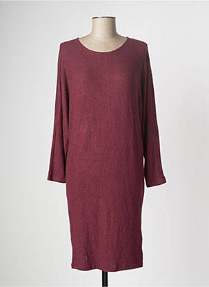 Robe mi-longue rouge ONLY femme