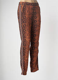 Pantalon droit orange ONLY femme