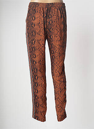 Pantalon droit orange ONLY femme