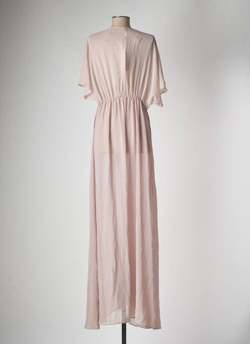 Robe longue rose MANGO pour femme