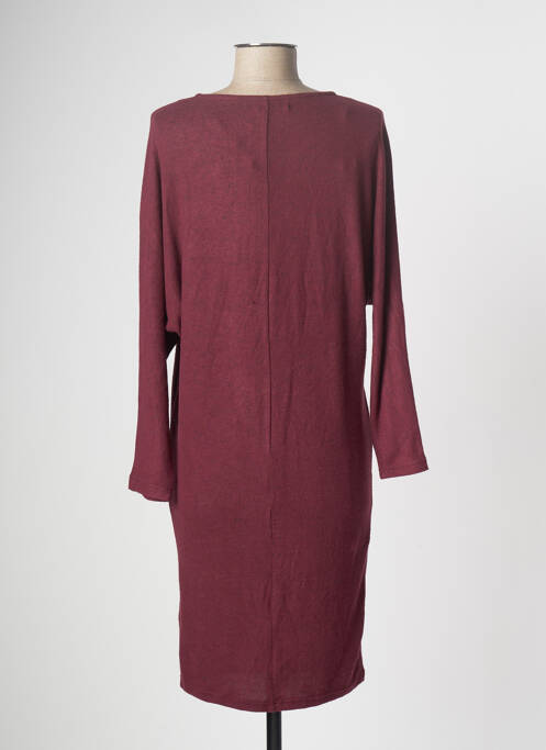 Robe mi-longue rouge ONLY pour femme