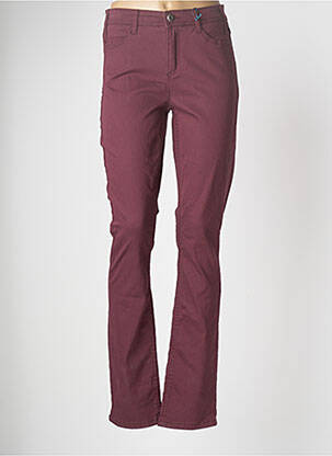 Pantalon droit rouge STREET ONE femme