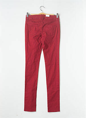 Pantalon slim rouge VERO MODA femme