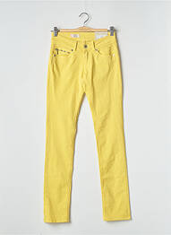 Pantalon slim jaune PEPE femme