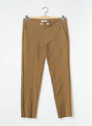 Pantalon chino vert MANGO femme