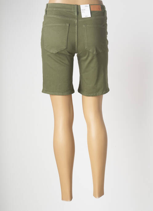 Bermuda vert S.OLIVER pour femme
