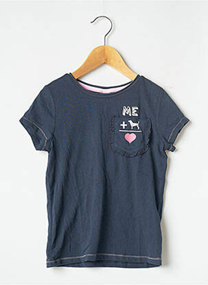 T-shirt bleu S.OLIVER pour fille