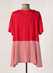 T-shirt rouge DESIGUAL pour femme seconde vue