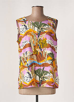 Top jaune TOM TAILOR femme