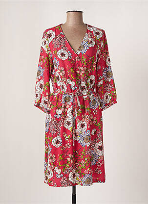 Robe mi-longue rose S.OLIVER femme